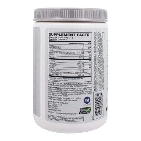 Xtend The Original BCAA Recuperação Muscular + Eletrólitos em Pó 30 Servings Mango Madness - 14.8 oz. Scivation - Image 2