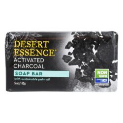 Sabonete em barra de carvão ativado - 5 oz. Desert Essence