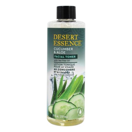 Pepino e Aloe Facial Toner com Tea Tree Oil - 8 fl. oz. Desert Essence