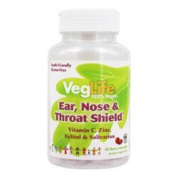 Baga de Orelha, Nariz e Garganta - 50 Pastilhas VegLife