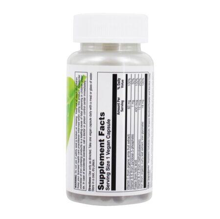 Tummy Smart Iron 18mg + Vitamina C - Cápsulas Vegan 50 VegLife - Image 2