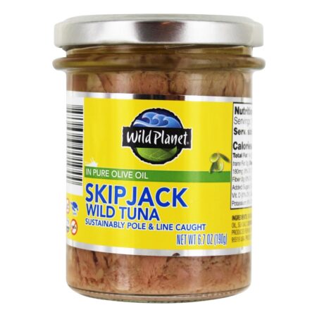 Skip Jack Atum Selvagem em Azeite - 6.7 oz. Wild Planet