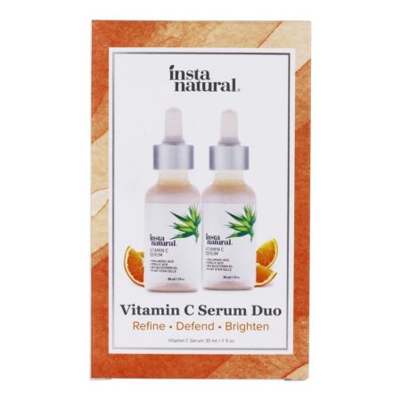 Vitamina C Soro Duo - 2 Contagem InstaNatural