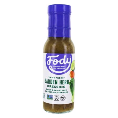 Low FODMAP Sem Glúten Vegetal para Molho para Salada - 8 fl. oz. FODY