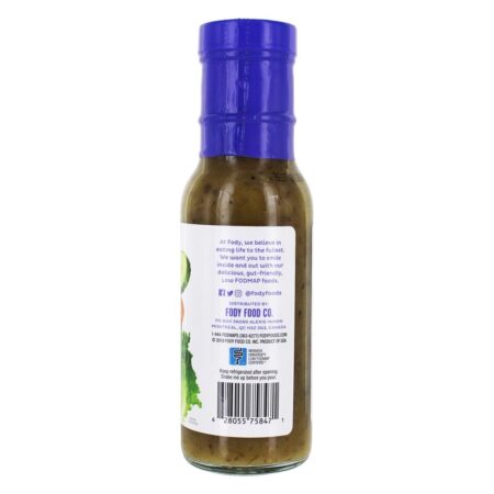 Low FODMAP Sem Glúten Vegetal para Molho para Salada - 8 fl. oz. FODY - Image 3