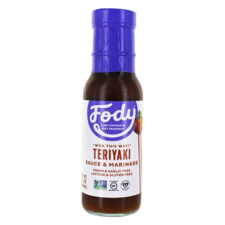 Molho sem glúten de baixa FODMAP & Marinada Teriyaki - 8 fl. oz. FODY