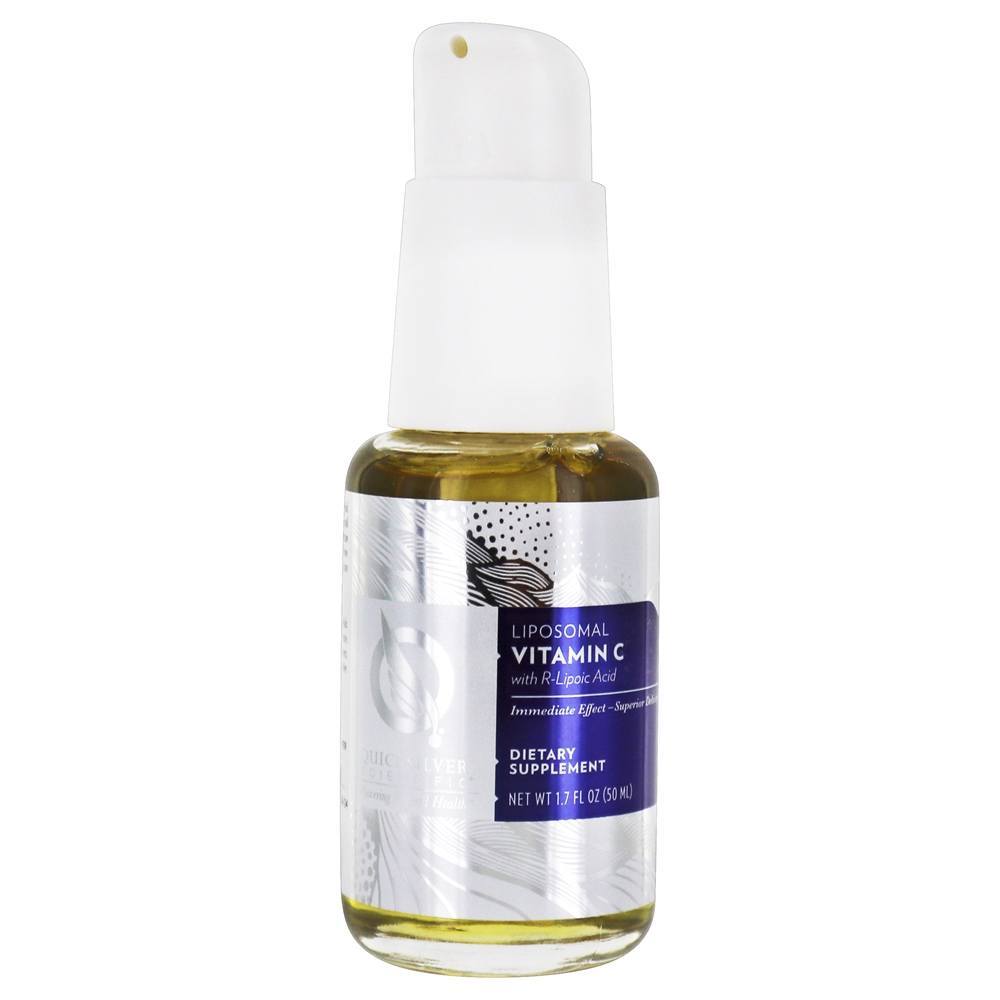 Vitamina C Lipossomal com Spray de Ácido R-Lipoico - 1.7 fl. oz. Quicksilver Scientific