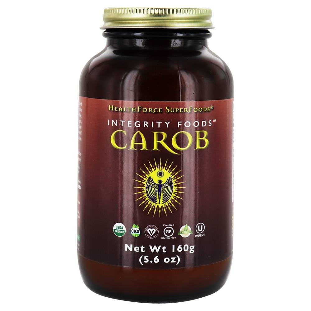 Integridade Alimentos Alfarroba Em Pó - 160 Gramas HealthForce Superfoods