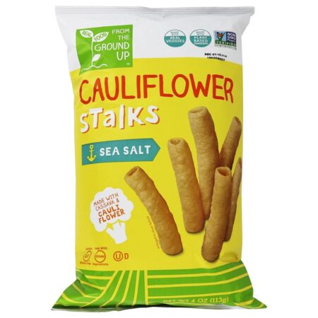 Caules de couve-flor Sal do mar - 4 oz. From the Ground Up