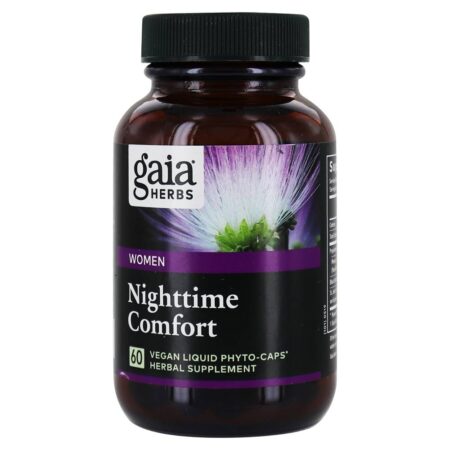 Conforto Noturno Feminino - Cápsulas Vegan 60 Gaia Herbs - Image 2