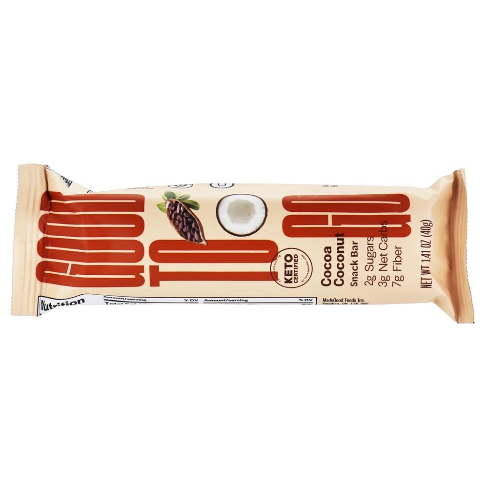 Bom para ir Keto Snack Bar Cocoa Coco - 1.41 oz. Made Good