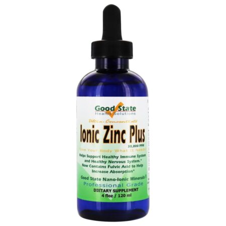 Ionic Zinc Plus Ultra Concentrate Liquid - 4 fl. oz. Good State