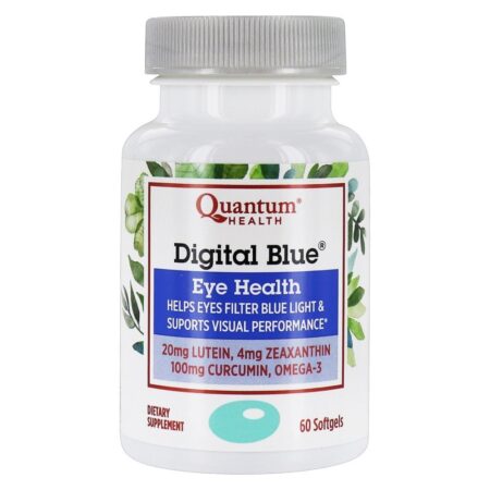 Olho Azul Digital Health Support - 60 Softgels Quantum Health - Imagem 2