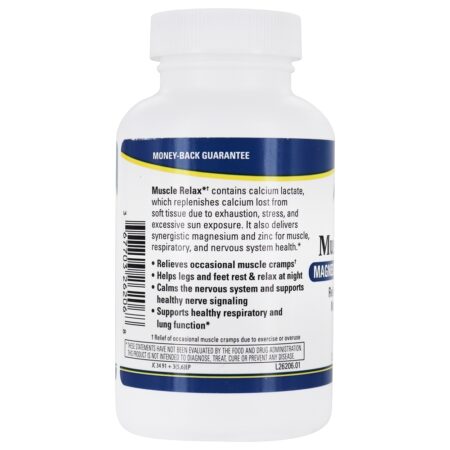 Terry naturalmente muscular relaxar fórmula de alívio de cãibras - Cápsulas 60 EuroPharma - Image 3