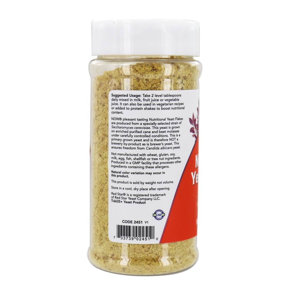 Flocos Nutritivos de Fermento - 4.5 oz. NOW Foods - Imagem 3