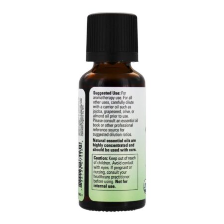 100 % Pure e patchouli de óleo essencial orgânico - 1 fl. oz. NOW Foods - Image 3