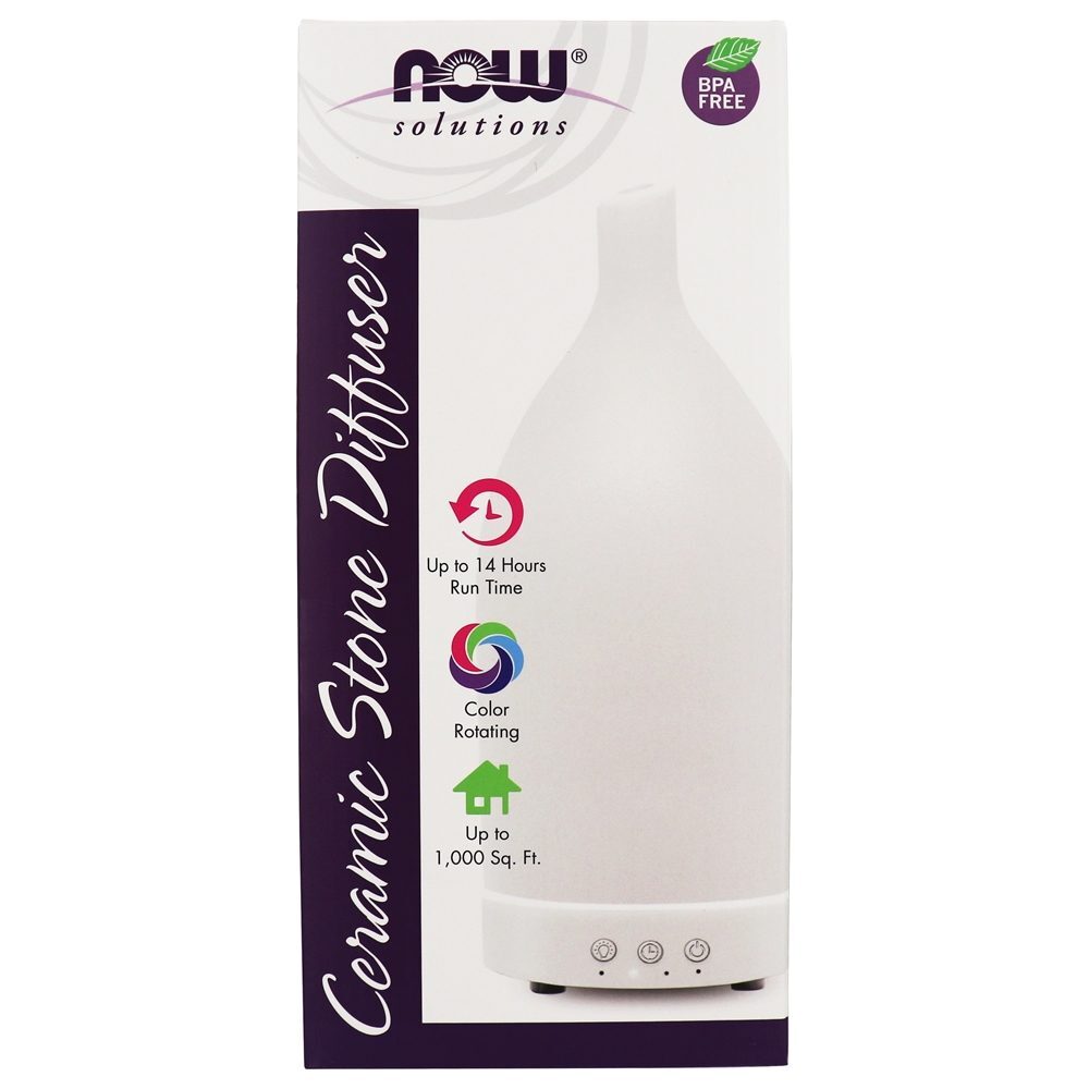 NOW Solutions Difusor Ultrassônico de Pedra Cerâmica NOW Foods - Imagem 2