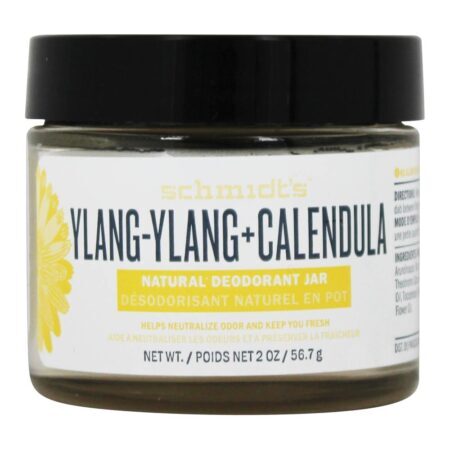 Frasco De Desodorante Natural Ylang-Ylang + Calendula - 2 oz. Schmidt's - Imagem 2