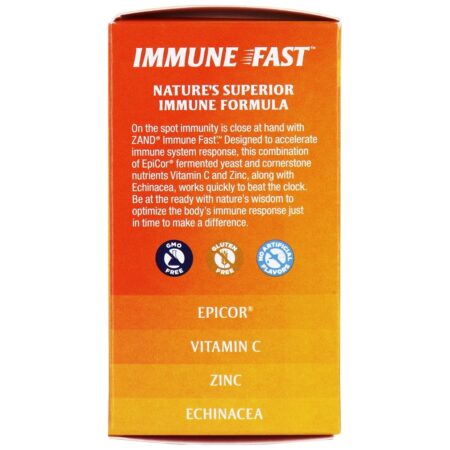 Naturals Immune Fast Zesty Orange - 30 comprimidos mastigáveis Zand - Image 4