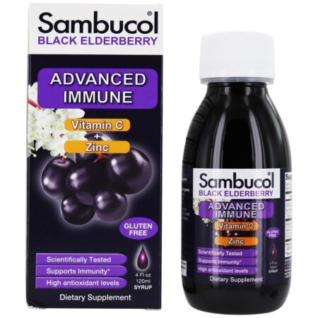 Black Elderberry Advanced Immune - 4 fl. oz. Sambucol