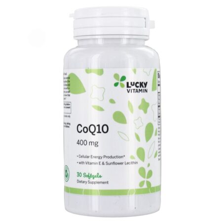 CoQ10 400 mg. - 30 Softgels LuckyVitamin