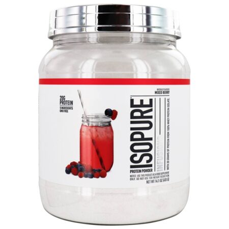 Isopure Infusions Protein Powder Berry Misturado - 14.1 oz. Nature's Best