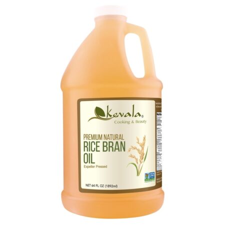 Óleo Natural Premium de Farelo de Arroz - 64 fl. oz. Kevala