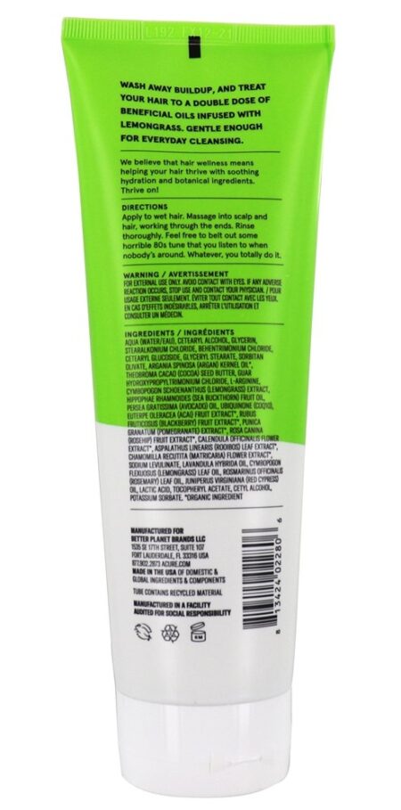 Curiosamente Esclarecendo Condicionador Lemongrass & Argan - 8 fl. oz. ACURE - Image 2