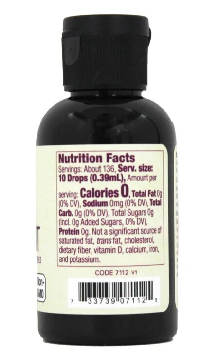 NOW Real Food Organic Monk Fruit Zero Calorias Adoçante Líquido Caramelo - 1.8 fl. oz. NOW Foods - Image 2