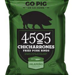 4505 Chicharrones Crocantes de Porco Sabor Jalapeño Cheddar - 71g