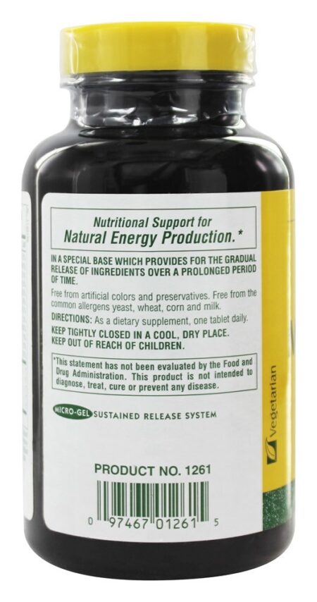 Complexo Mega-Stress Com Liberação Prolongada - 90 Tablets Natures Plus - Image 3