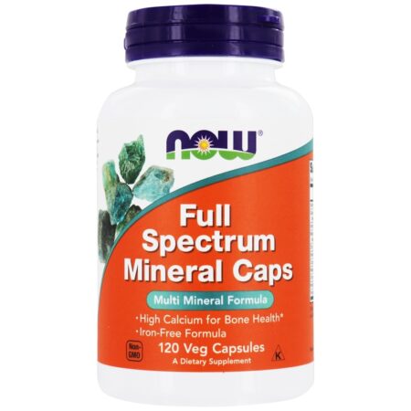 Full Spectrum Fórmula Multi-Mineral - 120 Cápsula (s) vegetal (s) NOW Foods