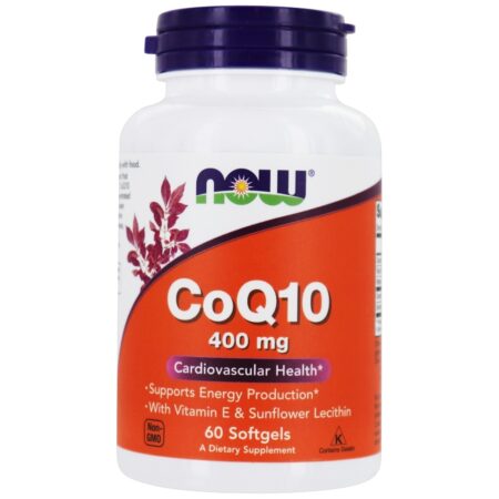 CoQ10 400 mg. - 60 Softgels NOW Foods