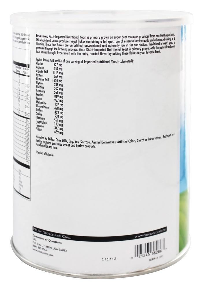 Flocos finos de levedura importados - 14.8 oz. Kal - Imagem 3