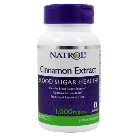 Extrato de canela 1000 mg. - 80 Tablets Natrol