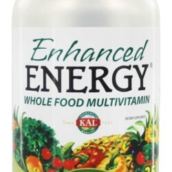 Energia Aprimorada Multivitamina de Alimentos Integrais - 180 Comprimidos vegetarianos Kal