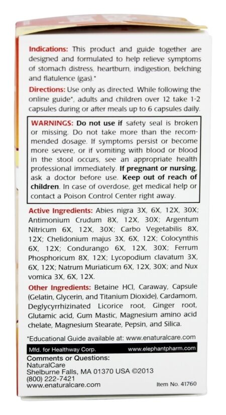 Refluxo afastado - Cápsulas 60 NaturalCare - Image 2