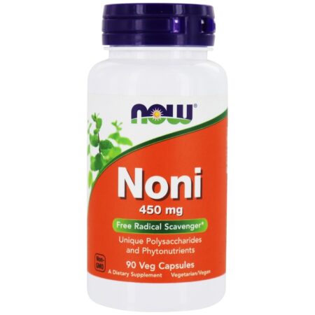 Noni 450 mg. - 90 Cápsula (s) vegetal (s) NOW Foods