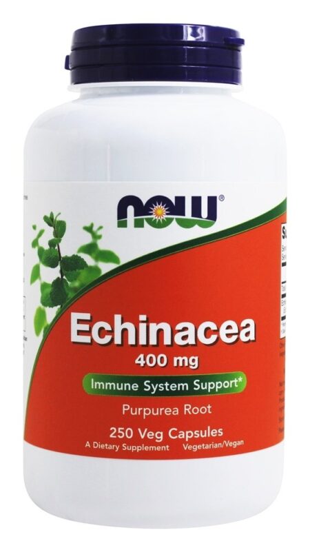 Echinacea (Raiz Purpurea) 400 mg. - Cápsulas 250 NOW Foods