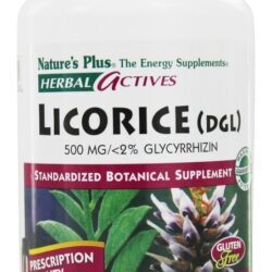 Alcaçuz (DGL) 500 mg. - Cápsulas vegetarianas 60 Natures Plus