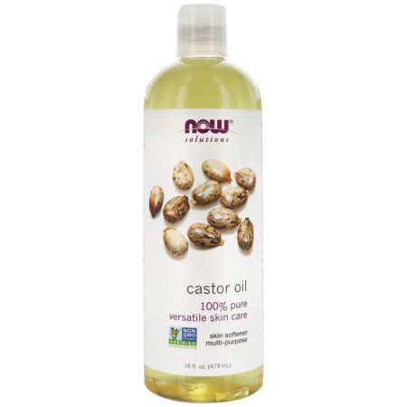 NOW Solutions Óleo de Rícino - 16 fl. oz. NOW Foods