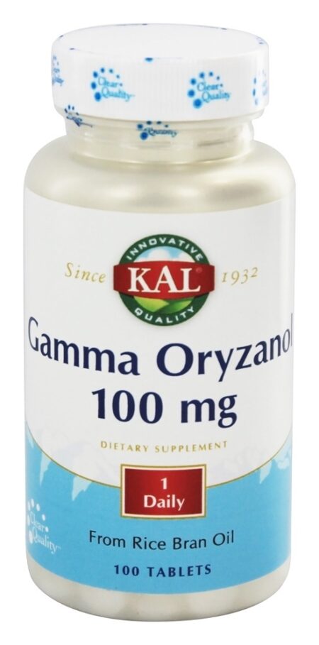 Gama Orizanol 100 mg. - 100 Tablets Kal