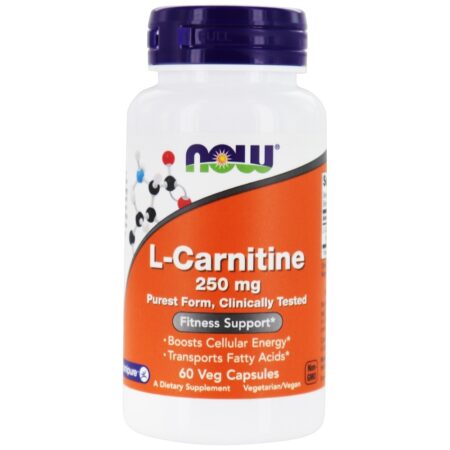 L-Carnitina 250 mg. - 60 Cápsula (s) vegetal (s) NOW Foods