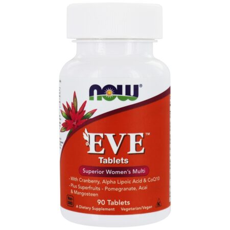 Vitamina Múltipla Eve Mulher - 90 Tablets NOW Foods