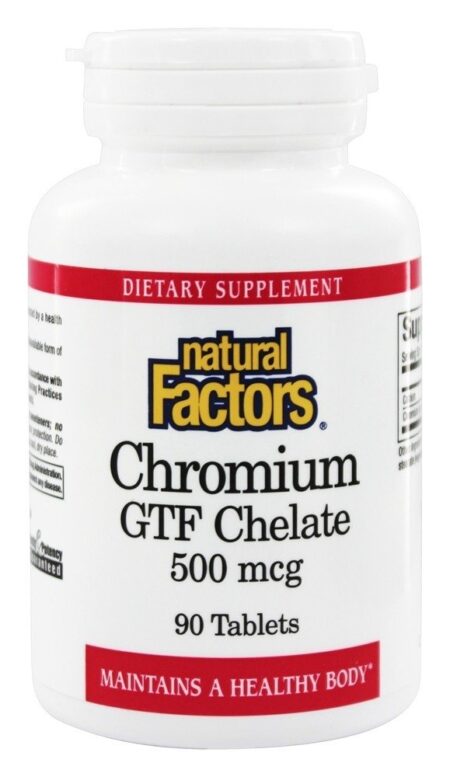 Chelate ChFR Chelate 500 mcg. - 90 Tablets Natural Factors