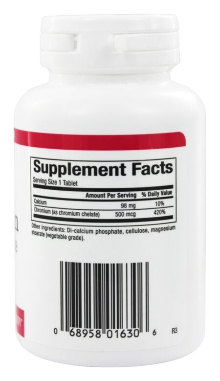 Chelate ChFR Chelate 500 mcg. - 90 Tablets Natural Factors - Image 2