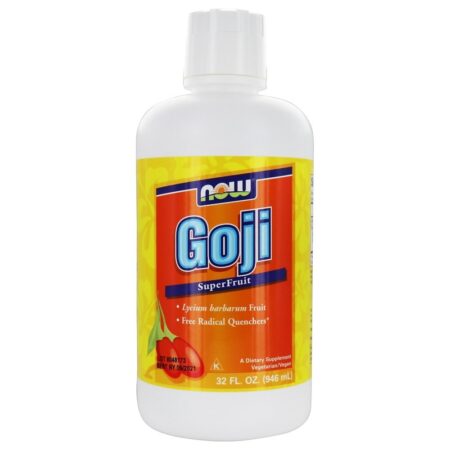 Goji Superfruit Antioxidante Suco - 32 fl. oz. NOW Foods