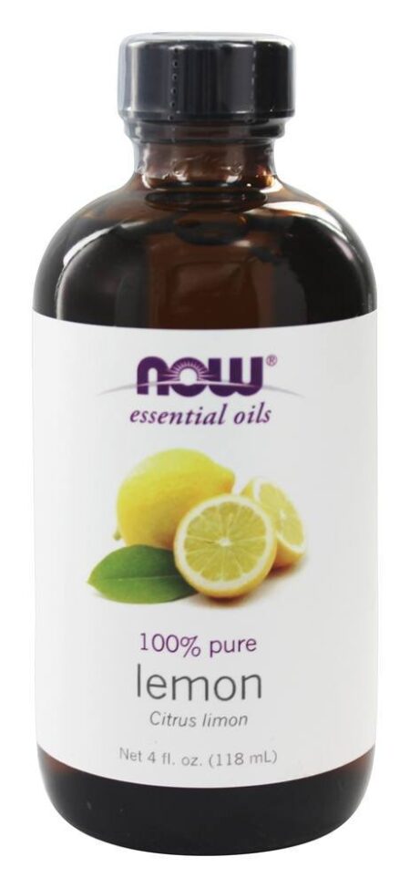 Óleo Essencial de Limão 100% Pure - 4 fl. oz. NOW Foods