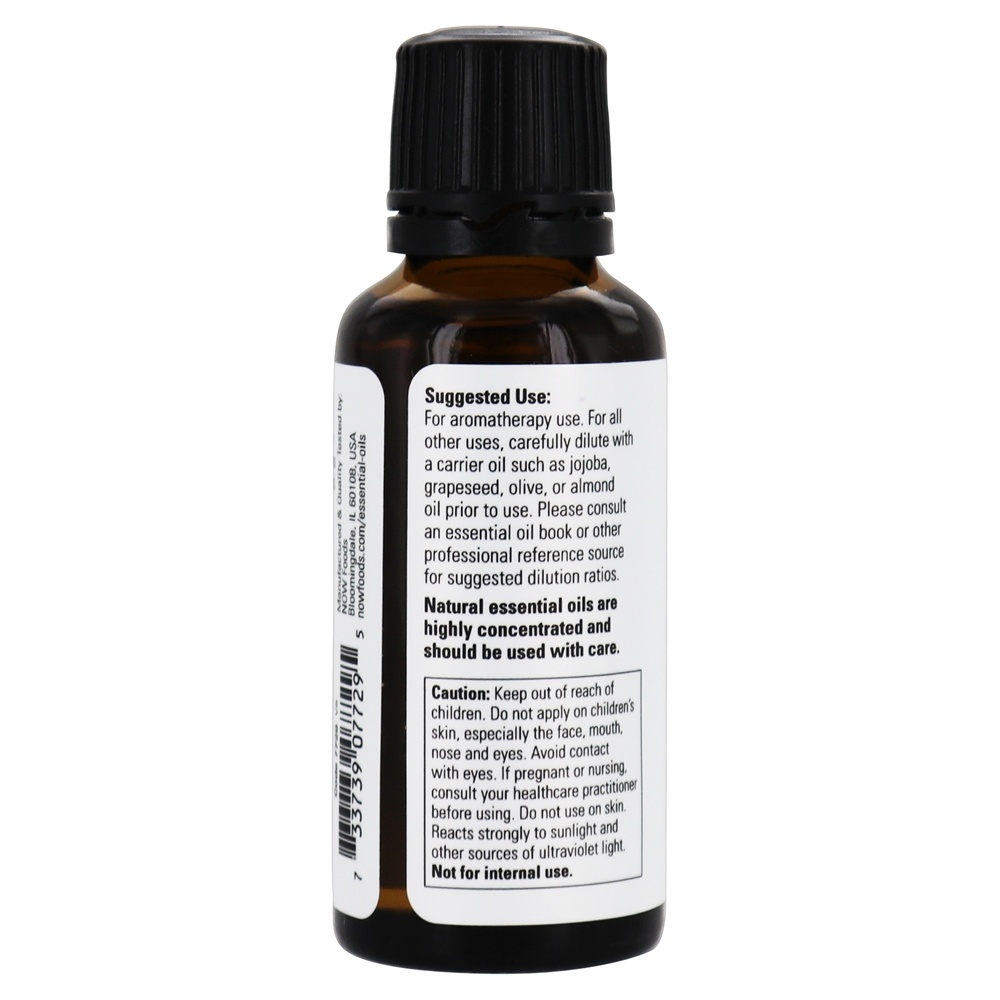 100 % Pure e óleo essencial natural Limão e eucalipto - 1 fl. oz. NOW Foods - Imagem 3