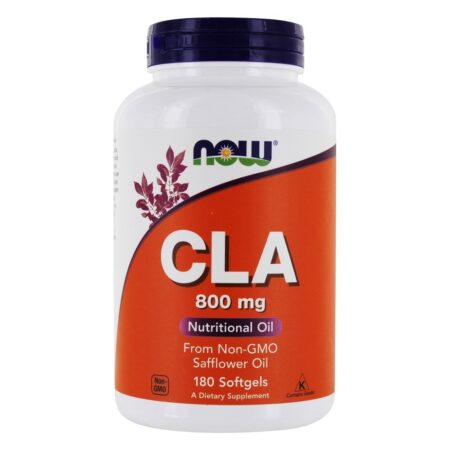 Óleo Nutricional CLA 800 mg. - 180 Softgels NOW Foods